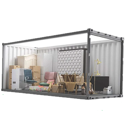 Un container de self-stockage de 16m³