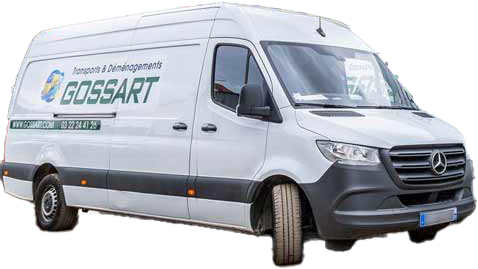 Véhicule utilitaire de l'entreprise Transport Gossart